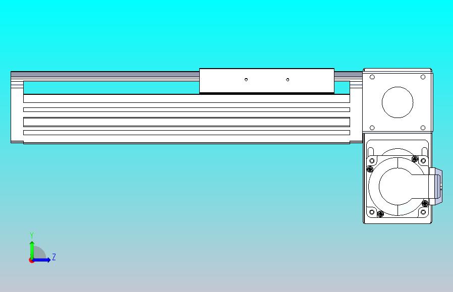 皮带直线轴半封闭可选导轨TPA-HNB-120D-110-L100-RP-C-P40-N3