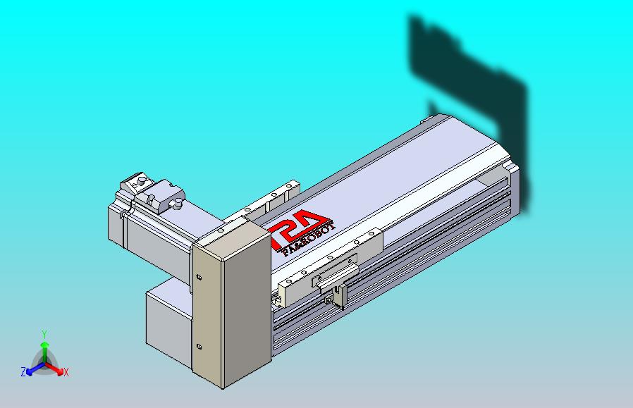 皮带直线轴半封闭可选导轨TPA-HNB-120D-110-L100-RU-C-P40-N3