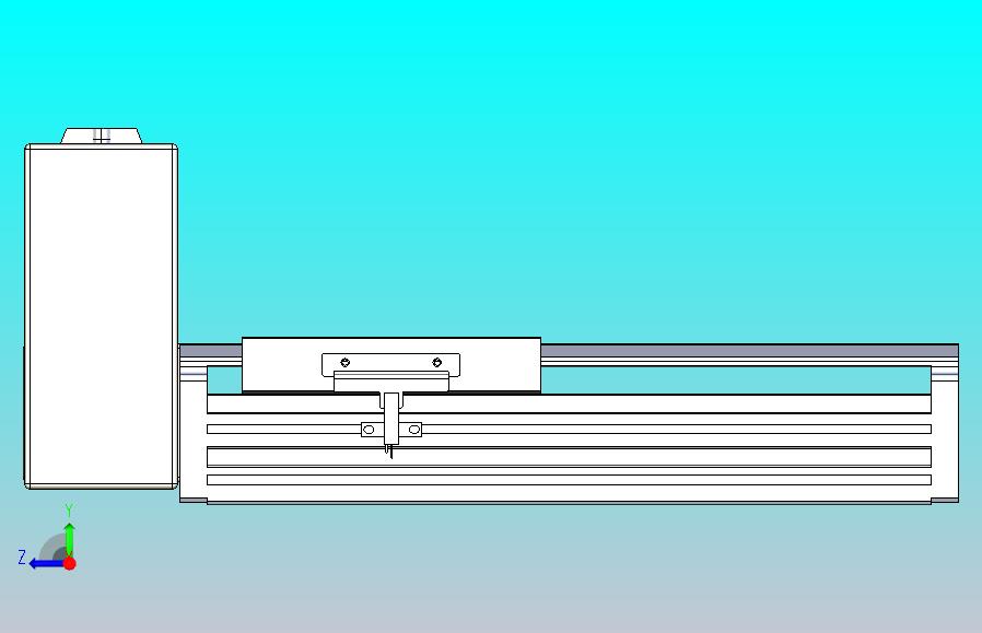 皮带直线轴半封闭可选导轨TPA-HNB-120D-110-L100-RU-C-P40-N3