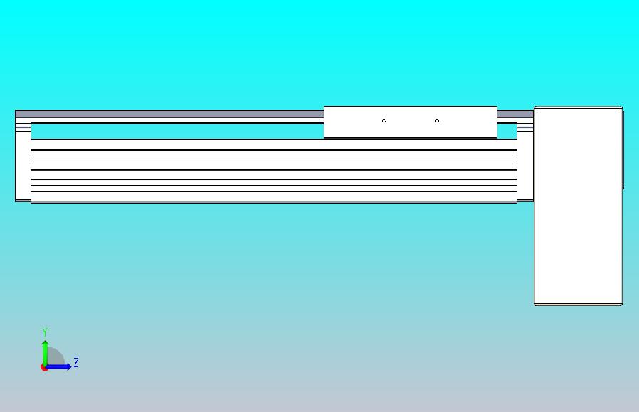 皮带直线轴半封闭可选导轨TPA-HNB-120D-110-L150-LP-Y-P40-N3
