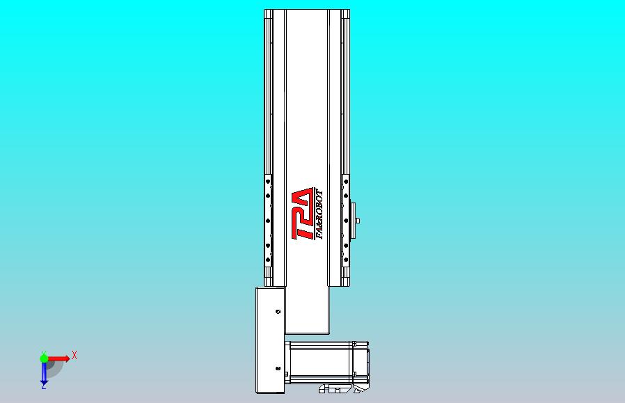 皮带直线轴半封闭可选导轨TPA-HNB-120D-110-L150-ML-Y-P40-N3