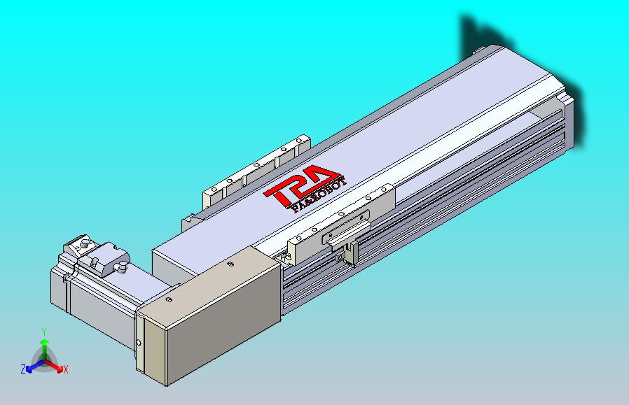 皮带直线轴半封闭可选导轨TPA-HNB-120D-110-L150-MR-C-P40-N3