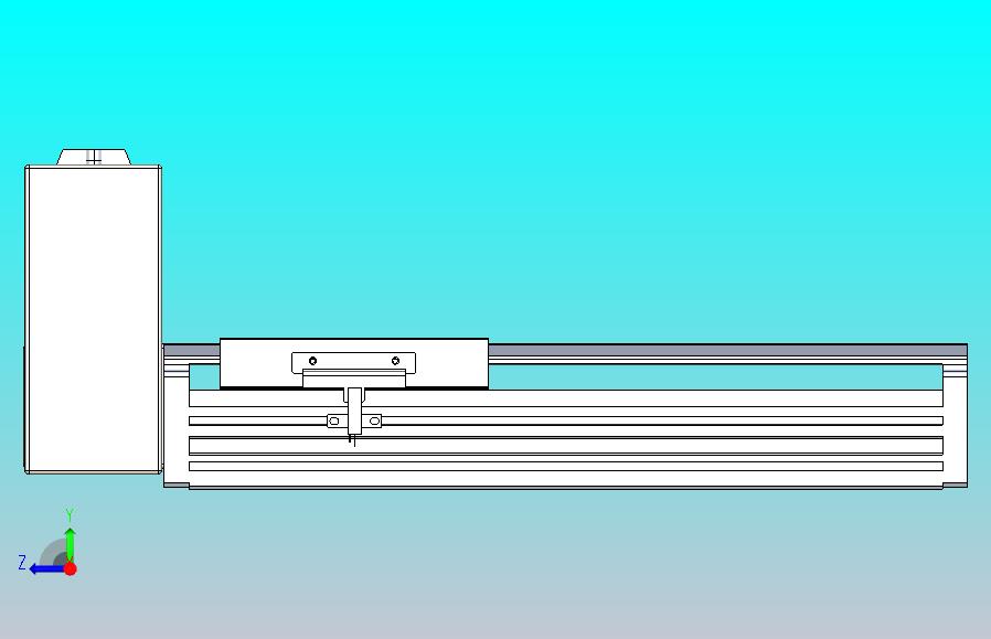 皮带直线轴半封闭可选导轨TPA-HNB-120D-110-L150-RU-Y-P40-N3