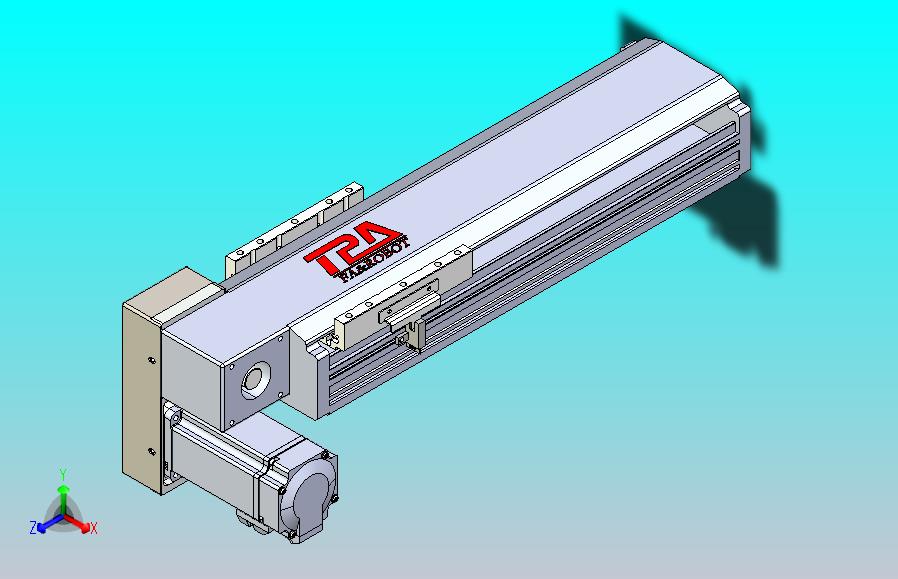 皮带直线轴半封闭可选导轨TPA-HNB-120D-110-L200-LP-C-P40-N3