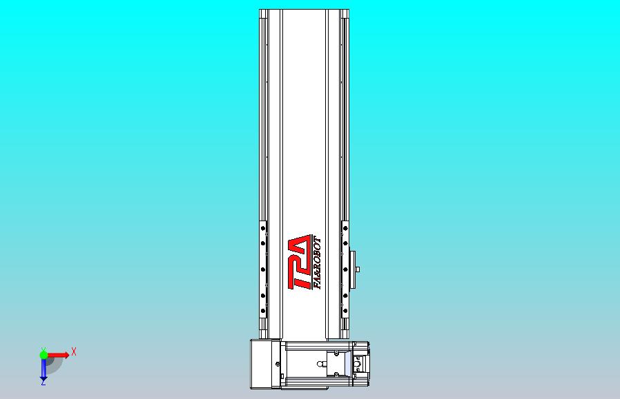 皮带直线轴半封闭可选导轨TPA-HNB-120D-110-L200-LU-Y-P40-N3