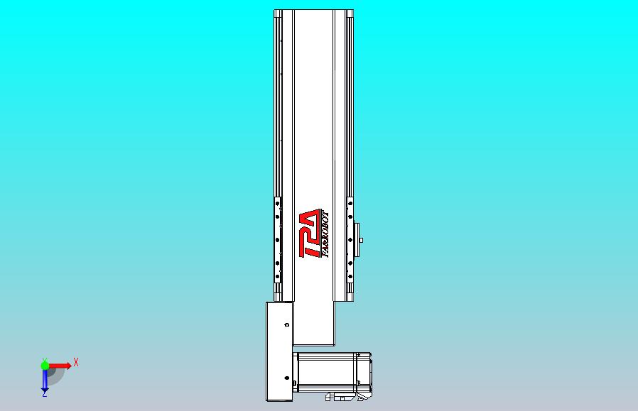 皮带直线轴半封闭可选导轨TPA-HNB-120D-110-L200-ML-Y-P40-N3