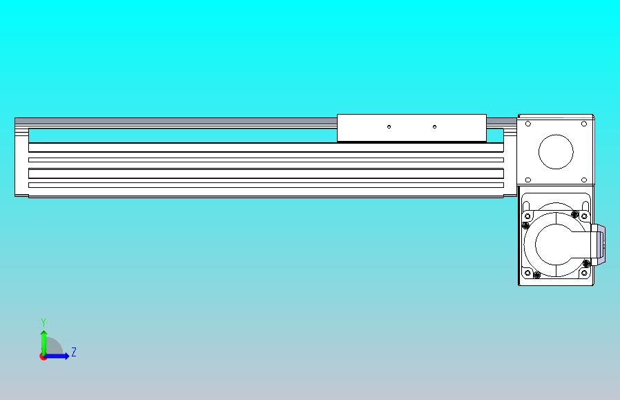 皮带直线轴半封闭可选导轨TPA-HNB-120D-110-L200-RP-C-P40-N3