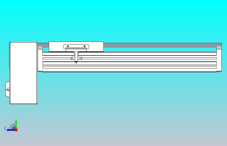 皮带直线轴半封闭可选导轨TPA-HNB-120D-110-L200-RP-C-P40-N3