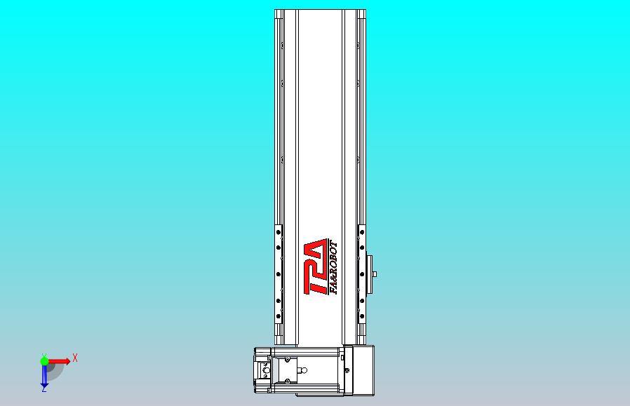 皮带直线轴半封闭可选导轨TPA-HNB-120D-110-L200-RU-C-P40-N3