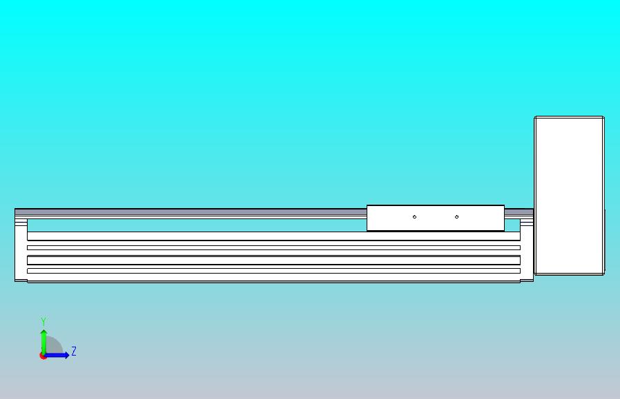皮带直线轴半封闭可选导轨TPA-HNB-120D-110-L250-LU-C-P40-N3