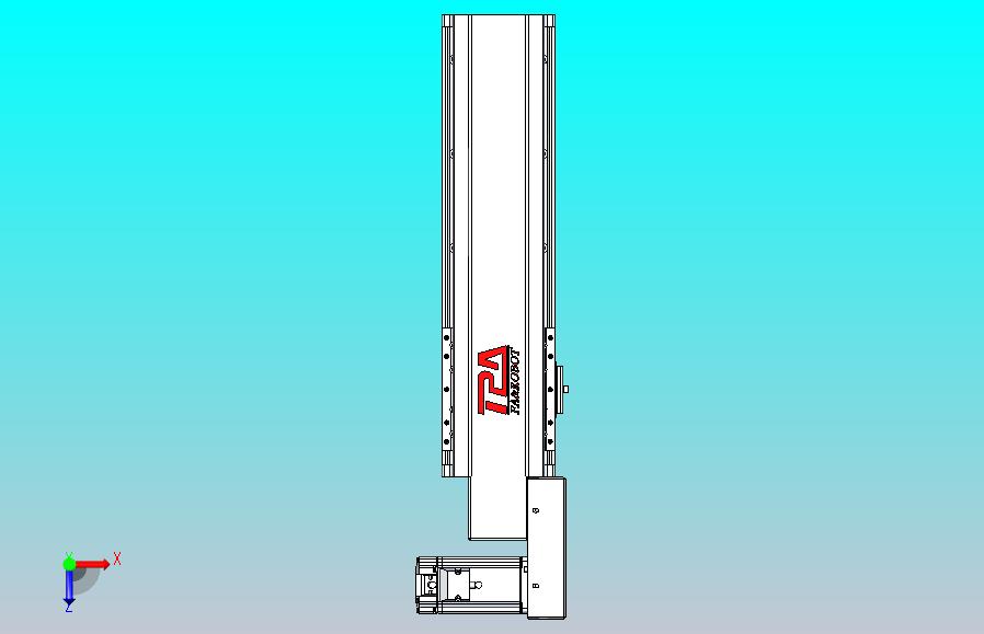 皮带直线轴半封闭可选导轨TPA-HNB-120D-110-L250-MR-C-P40-N3