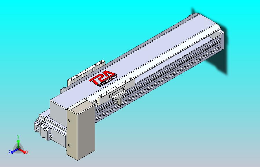 皮带直线轴半封闭可选导轨TPA-HNB-120D-110-L250-RP-C-P40-N3