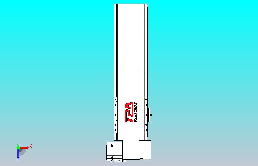 皮带直线轴半封闭可选导轨TPA-HNB-120D-110-L250-RP-Y-P40-N3