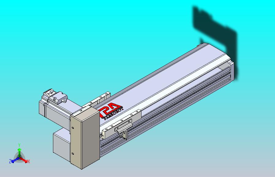 皮带直线轴半封闭可选导轨TPA-HNB-120D-110-L250-RU-C-P40-N3