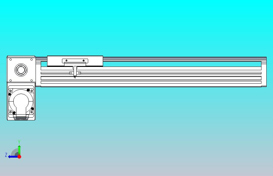 皮带直线轴半封闭可选导轨TPA-HNB-120D-110-L300-LP-C-P40-N3