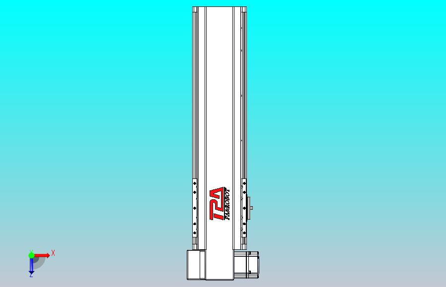 皮带直线轴半封闭可选导轨TPA-HNB-120D-110-L300-LP-Y-P40-N3