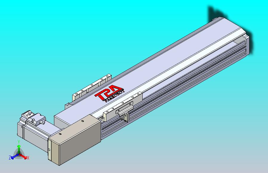 皮带直线轴半封闭可选导轨TPA-HNB-120D-110-L300-MR-C-P40-N3
