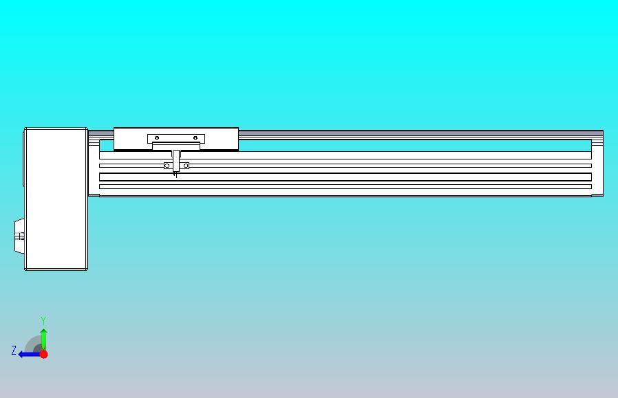 皮带直线轴半封闭可选导轨TPA-HNB-120D-110-L300-RP-C-P40-N3