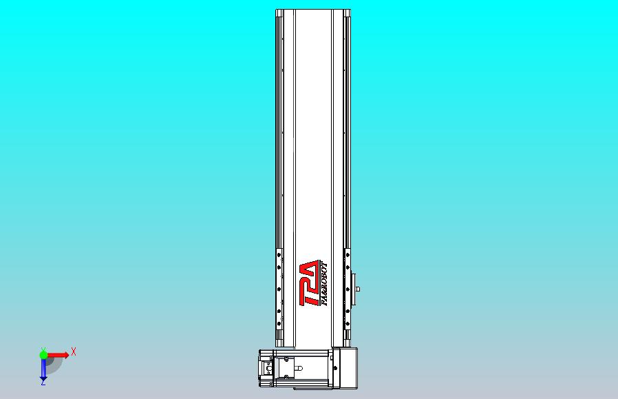 皮带直线轴半封闭可选导轨TPA-HNB-120D-110-L300-RU-Y-P40-N3