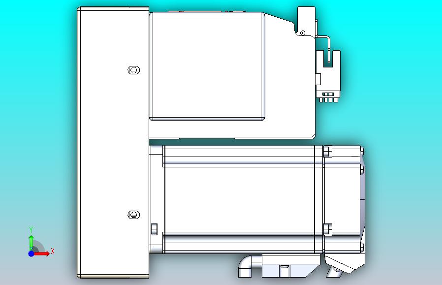 皮带直线轴半封闭可选导轨TPA-HNB-120D-110-L350-LP-Y-P40-N3