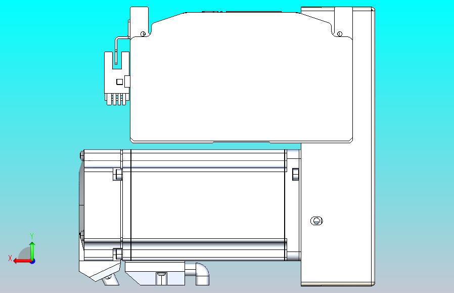皮带直线轴半封闭可选导轨TPA-HNB-120D-110-L350-LP-Y-P40-N3