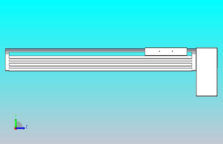 皮带直线轴半封闭可选导轨TPA-HNB-120D-110-L350-LP-Y-P40-N3