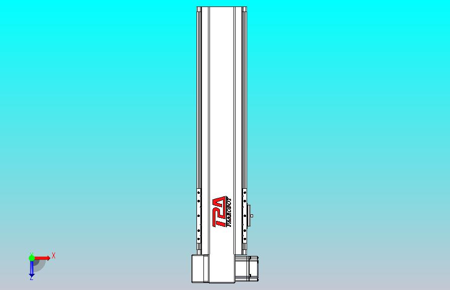 皮带直线轴半封闭可选导轨TPA-HNB-120D-110-L350-LP-Y-P40-N3