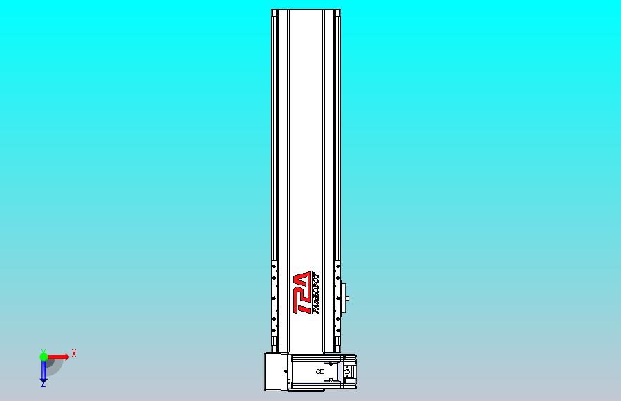 皮带直线轴半封闭可选导轨TPA-HNB-120D-110-L350-LU-Y-P40-N3