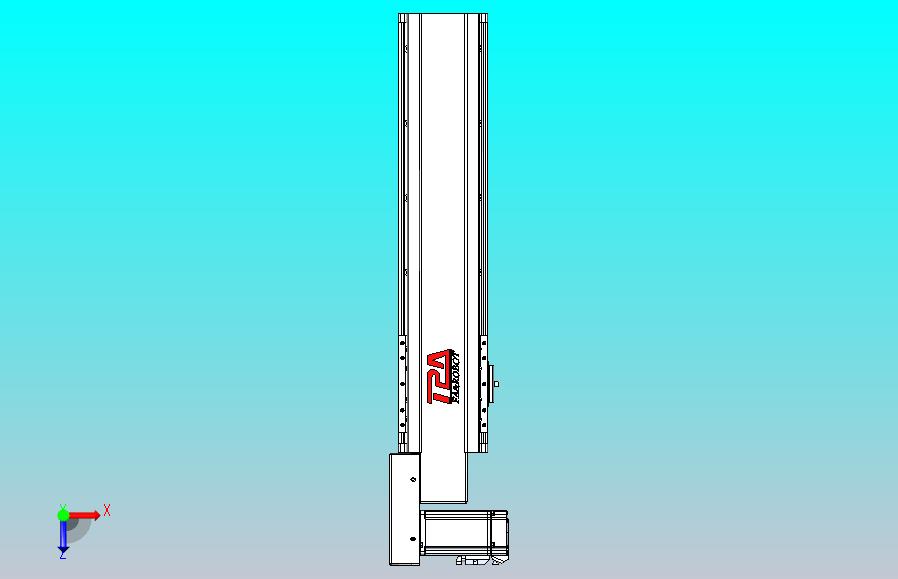 皮带直线轴半封闭可选导轨TPA-HNB-120D-110-L350-ML-C-P40-N3