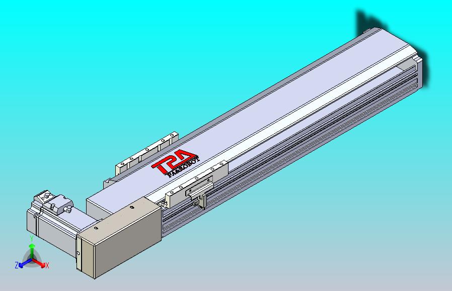 皮带直线轴半封闭可选导轨TPA-HNB-120D-110-L350-MR-C-P40-N3