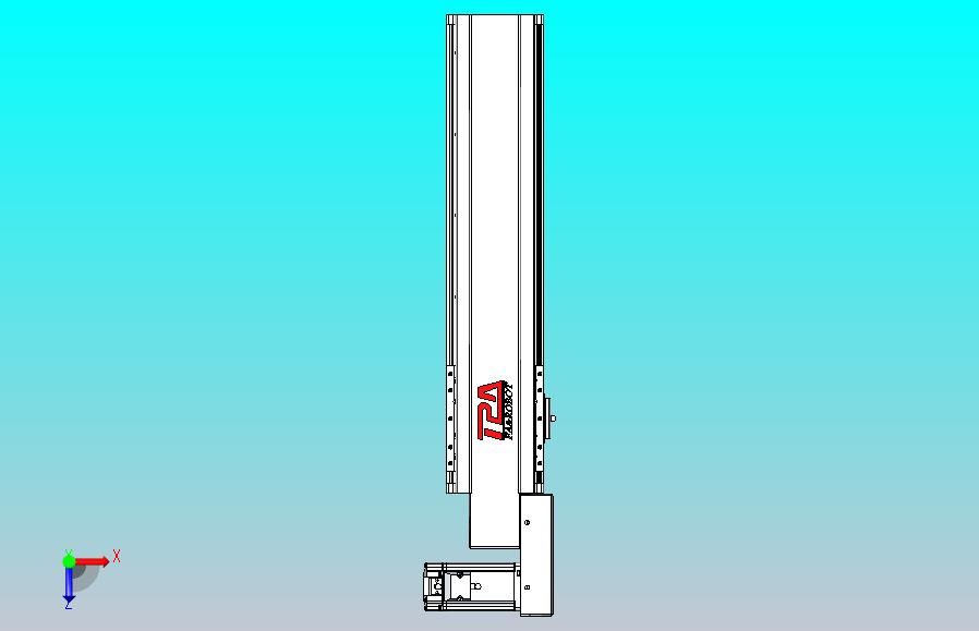皮带直线轴半封闭可选导轨TPA-HNB-120D-110-L350-MR-Y-P40-N3