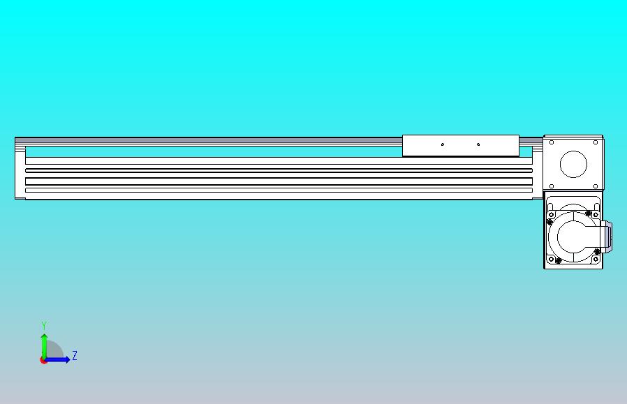 皮带直线轴半封闭可选导轨TPA-HNB-120D-110-L350-RP-C-P40-N3