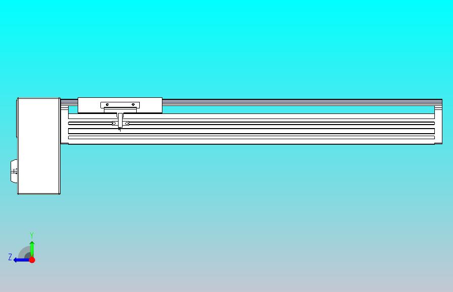 皮带直线轴半封闭可选导轨TPA-HNB-120D-110-L350-RP-C-P40-N3
