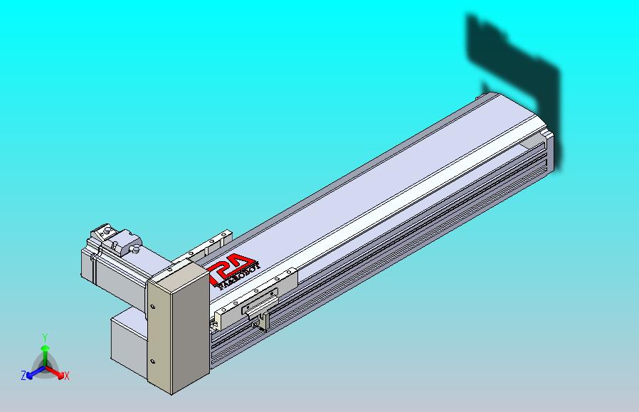 皮带直线轴半封闭可选导轨TPA-HNB-120D-110-L350-RU-C-P40-N3