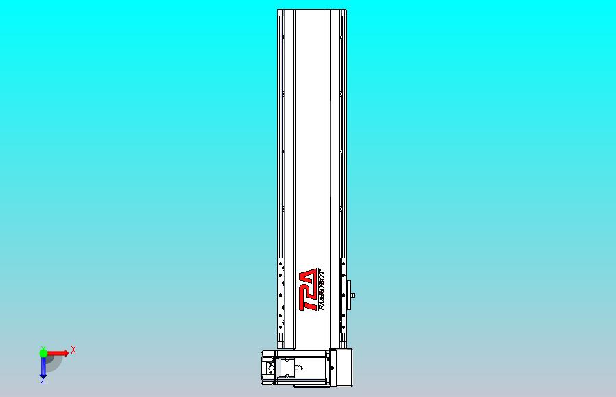 皮带直线轴半封闭可选导轨TPA-HNB-120D-110-L350-RU-C-P40-N3