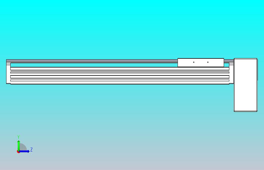 皮带直线轴半封闭可选导轨TPA-HNB-120D-110-L400-LP-Y-P40-N3