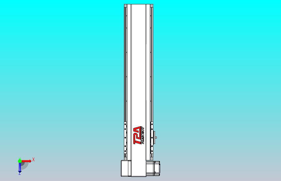 皮带直线轴半封闭可选导轨TPA-HNB-120D-110-L400-LP-Y-P40-N3