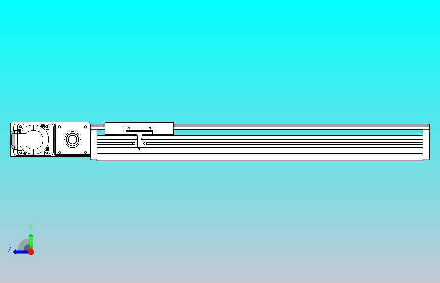 皮带直线轴半封闭可选导轨TPA-HNB-120D-110-L400-ML-C-P40-N3