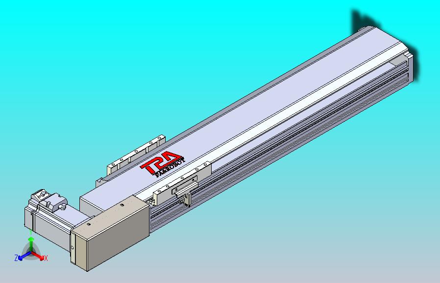 皮带直线轴半封闭可选导轨TPA-HNB-120D-110-L400-MR-C-P40-N3