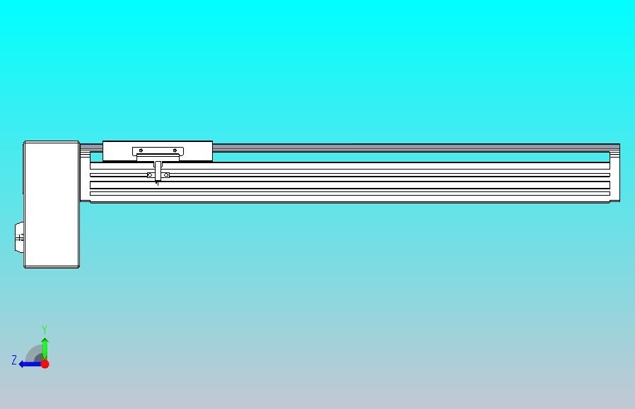 皮带直线轴半封闭可选导轨TPA-HNB-120D-110-L400-RP-Y-P40-N3