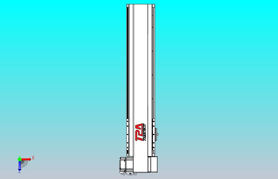 皮带直线轴半封闭可选导轨TPA-HNB-120D-110-L400-RP-Y-P40-N3