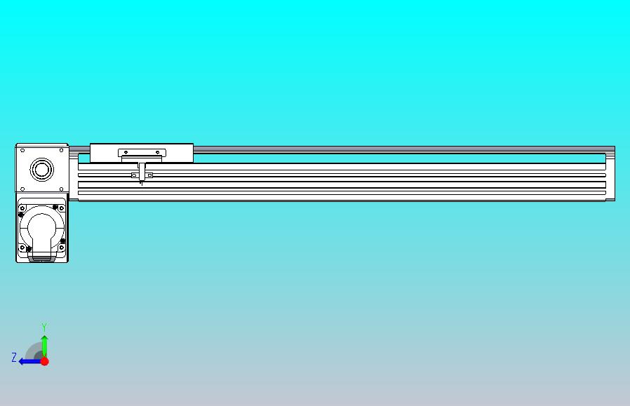 皮带直线轴半封闭可选导轨TPA-HNB-120D-110-L450-LP-Y-P40-N3