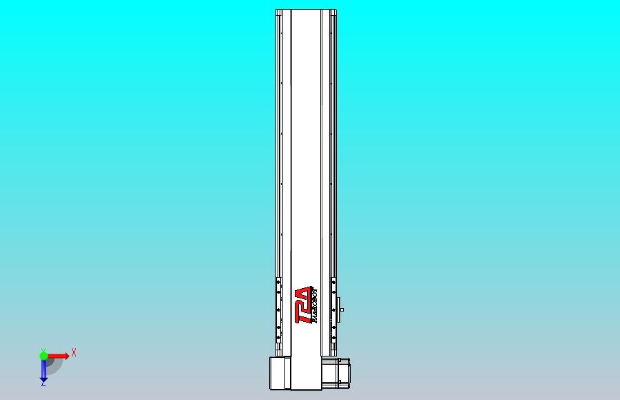 皮带直线轴半封闭可选导轨TPA-HNB-120D-110-L450-LP-Y-P40-N3