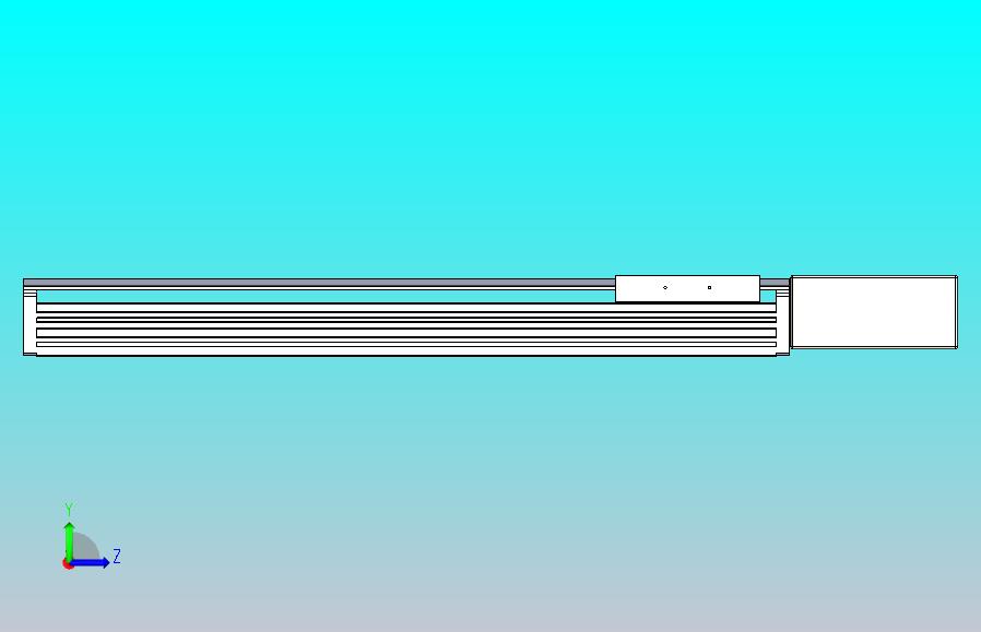 皮带直线轴半封闭可选导轨TPA-HNB-120D-110-L450-ML-Y-P40-N3