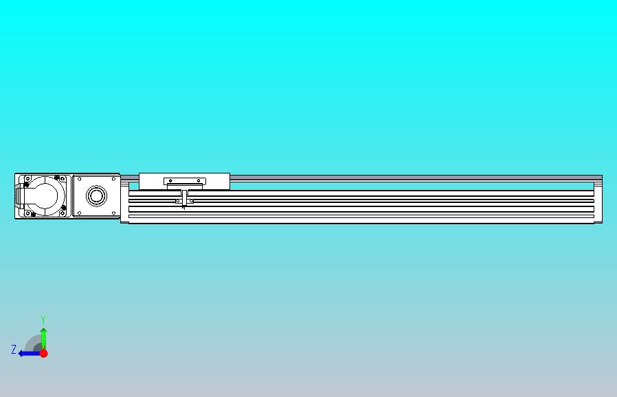 皮带直线轴半封闭可选导轨TPA-HNB-120D-110-L450-ML-Y-P40-N3