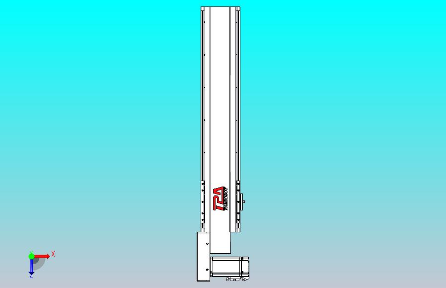 皮带直线轴半封闭可选导轨TPA-HNB-120D-110-L450-ML-Y-P40-N3