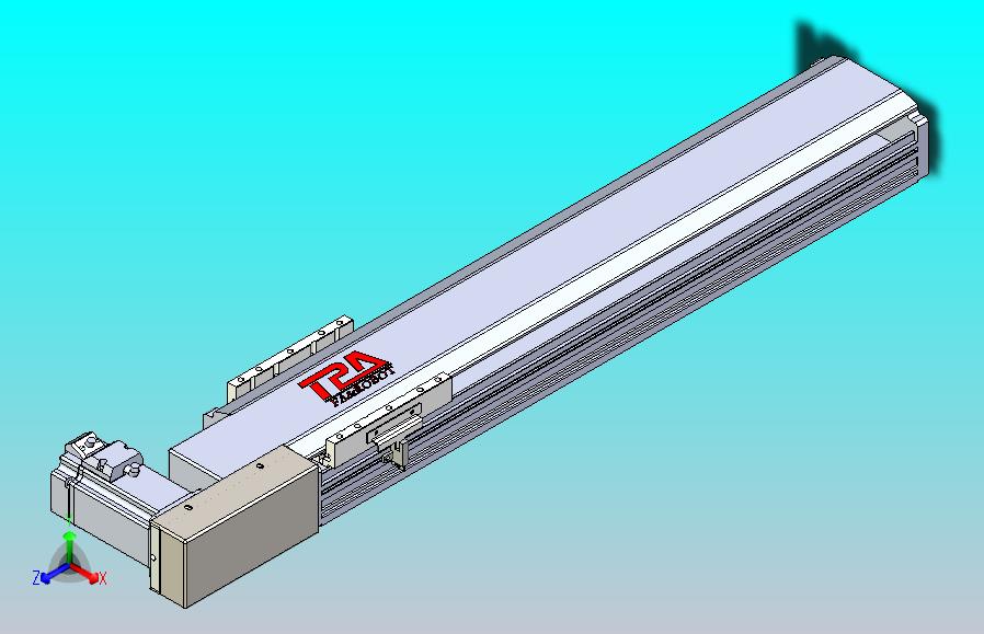 皮带直线轴半封闭可选导轨TPA-HNB-120D-110-L450-MR-C-P40-N3