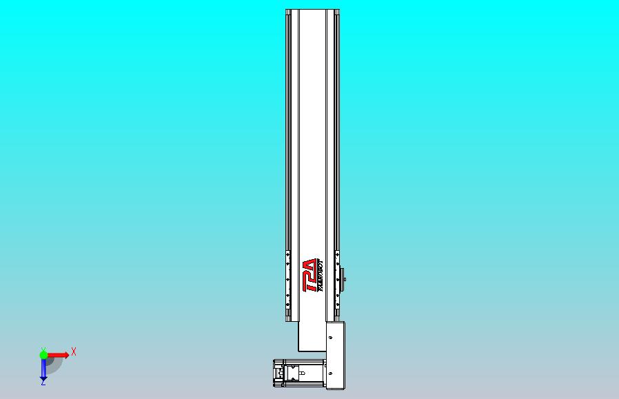 皮带直线轴半封闭可选导轨TPA-HNB-120D-110-L450-MR-Y-P40-N3