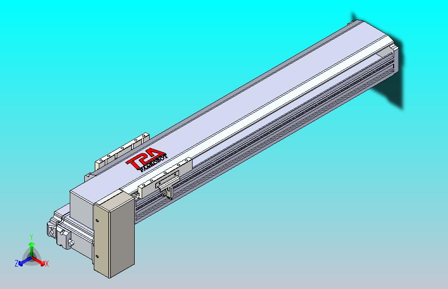皮带直线轴半封闭可选导轨TPA-HNB-120D-110-L450-RP-C-P40-N3