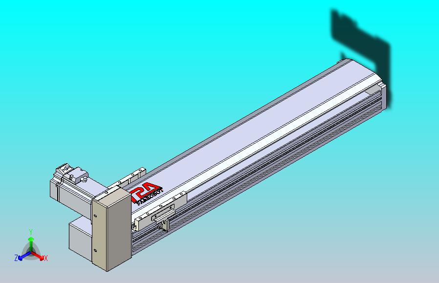 皮带直线轴半封闭可选导轨TPA-HNB-120D-110-L450-RU-C-P40-N3